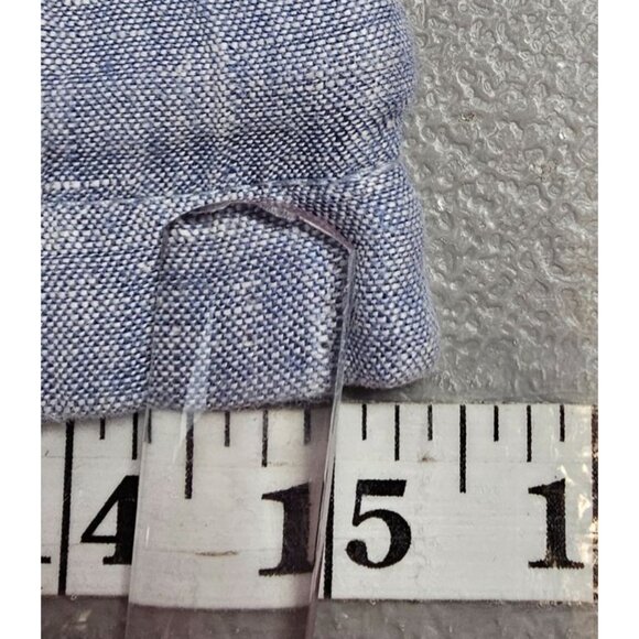 Athleta Womens 2 Blue Cabo Linen Wide Leg Pants - Picture 8 of 15